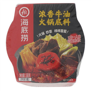 海底捞浓香牛油火锅底料