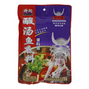 铮阔苗小美酸汤鱼底料（半固态调味料）