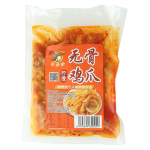 麦多多柠檬无骨鸡爪