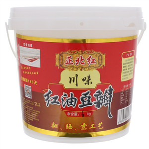 正北红川味红油豆瓣