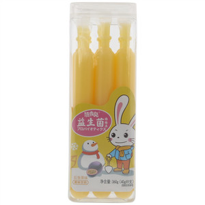 顽皮兔百香果味益生菌棒棒冰