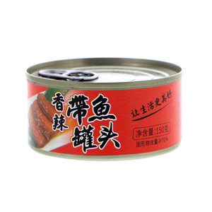 宏业香辣带鱼罐头