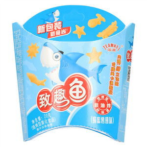 TEAMKEI添祺蜂蜜烤翅味致趣鱼焙烤型膨化食品