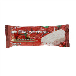 明治草莓白巧克力雪糕
