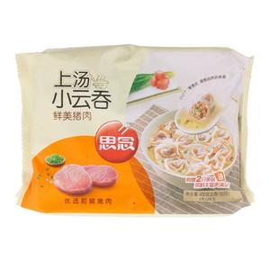 思念鲜美猪肉上汤小云吞