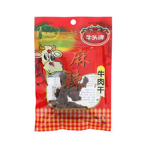 牛头牌麻辣牛肉干