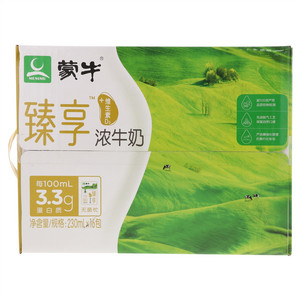 蒙牛臻享浓牛奶