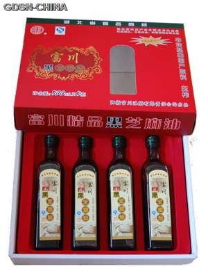 黑芝麻油