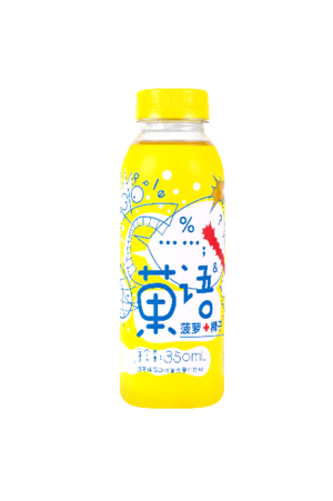 菓语菠萝椰子口味复合果汁饮料