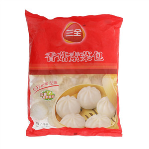 三全香菇素菜包