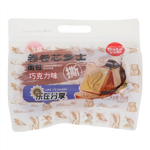 约惠巧克力味卷卷心多士面包