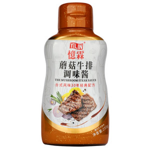 快易厨蘑菇牛排调味酱
