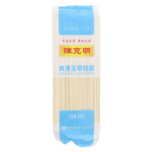 陈克明爽滑玉带挂面