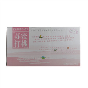 添宇蜜桃果味苏打水饮料