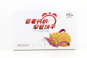 藜麦钙奶早餐饼干720g