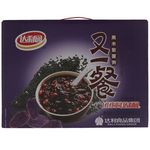 达利园又一餐黑米紫薯粥
