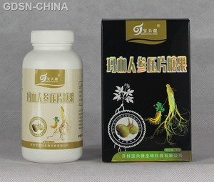 宝天健玛咖人参压片糖果