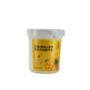 澳醇芒果黄桃菠萝果粒风味酸牛奶