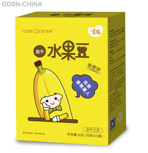 Take care培康冻干水果豆香蕉味20克