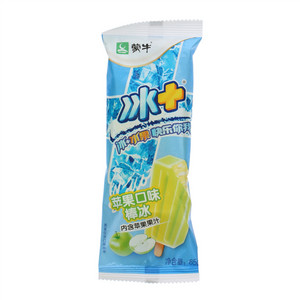 蒙牛冰+苹果口味棒冰