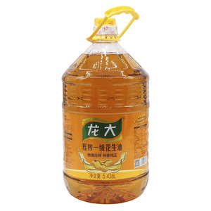 龙大压榨一级花生油