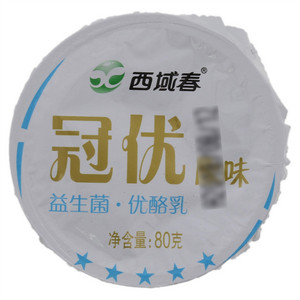 西域春冠优原味全脂风味发酵乳