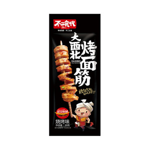 不二食代-28克黑鸭味大西北烤面筋