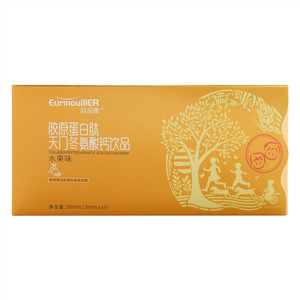 欧品康水果味胶原蛋白肽天门冬氨酸钙饮品