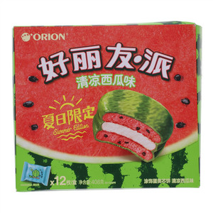 好丽友派 清凉西瓜味12p