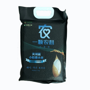 一颗农心万亩田天河蓝小粒香大米