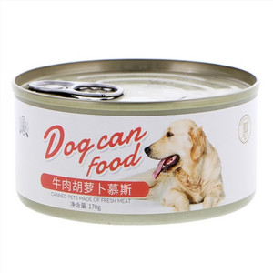 牛肉胡萝卜宠物零食·犬罐