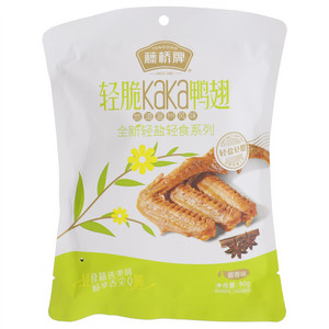 藤桥牌全新轻盐轻食系列酱香味轻脆kaka鸭翅