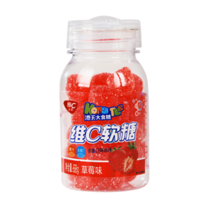 港天大食糖草莓味果汁维C软糖