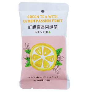 隆珺隆柠檬百香果绿茶