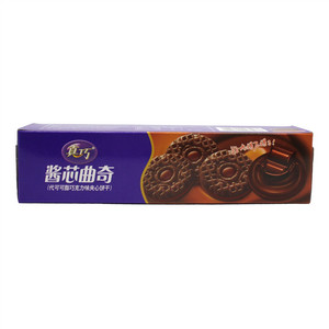 酱芯曲奇（代可可脂巧克力味夹心饼干）
