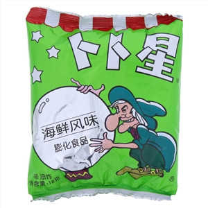 卜卜星海鲜风味膨化食品