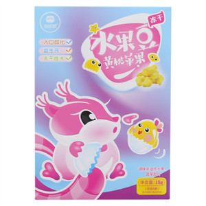 福禄纳黄桃苹果水果豆