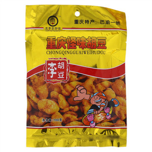 老李家炒货胡豆李重庆怪味胡豆
