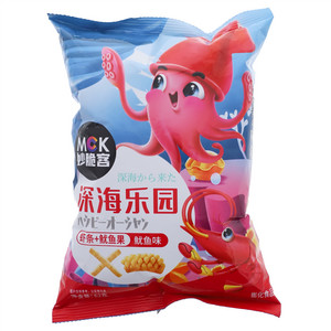 妙脆客鱿鱼味深海乐园（虾条+鱿鱼果）