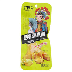 鲜满多柠檬味酸辣鸡爪筋