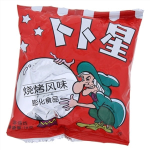 卜卜星烧烤风味膨化食品