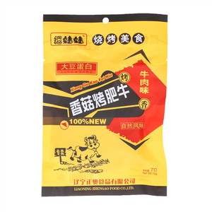 逗娃娃香菇烤肥牛（大豆蛋白）（牛肉味）