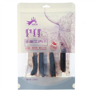 浩日博香辣味手撕牛肉干