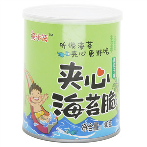 脆小嗨夹心海苔脆(南瓜子味)