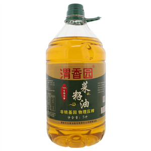 渭香园100%压榨浓香菜籽油