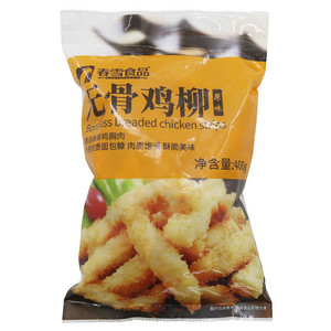 春雪食品无骨鸡柳(速冻调制食品)