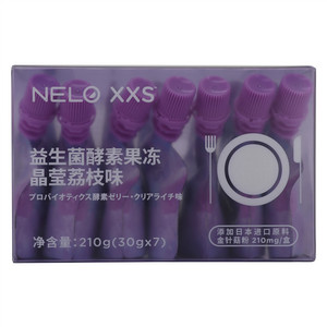 NELO/奈绿 XXS晶莹荔枝味益生菌酵素果冻