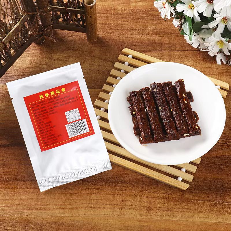 小满哥辣条挑战赛爆辣味5克