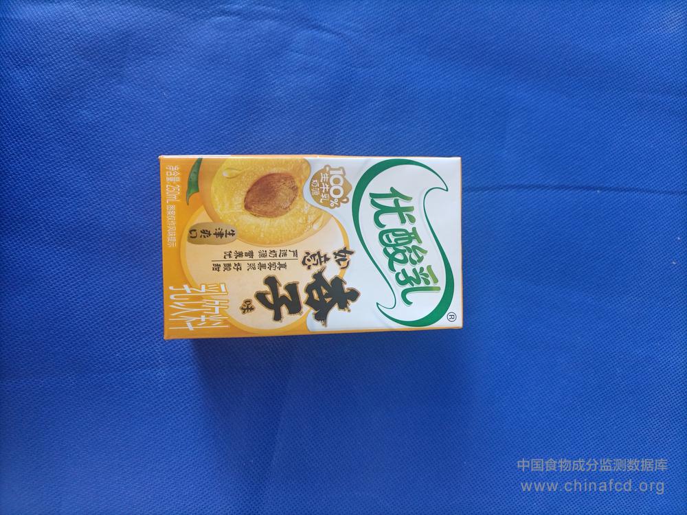 伊利优酸乳如意杏子味乳饮料