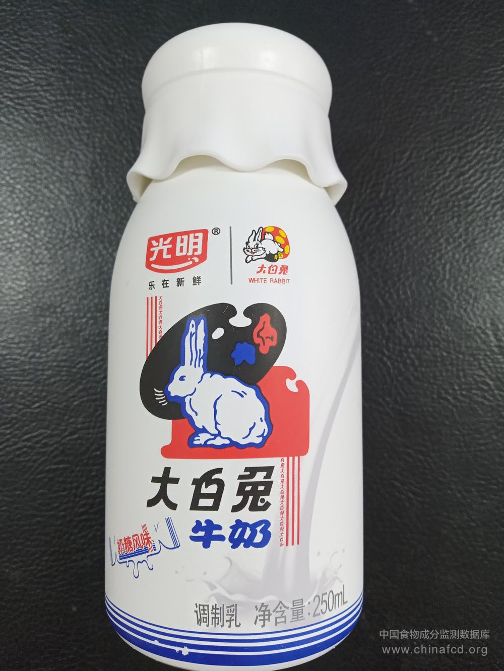 光明大白兔奶糖风味牛奶